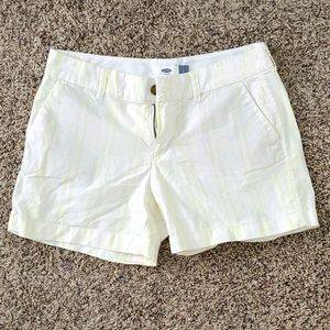Yellow and White Old Navy Shorts